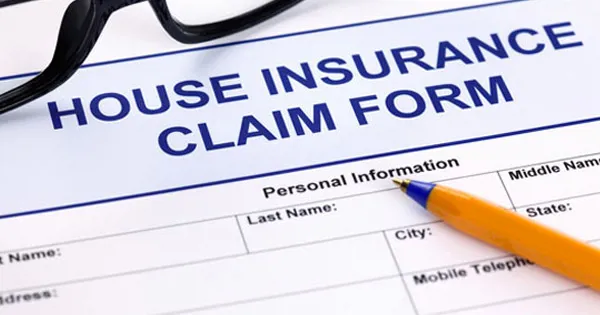 house insurance claim form