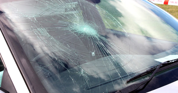 Smashed Windshield