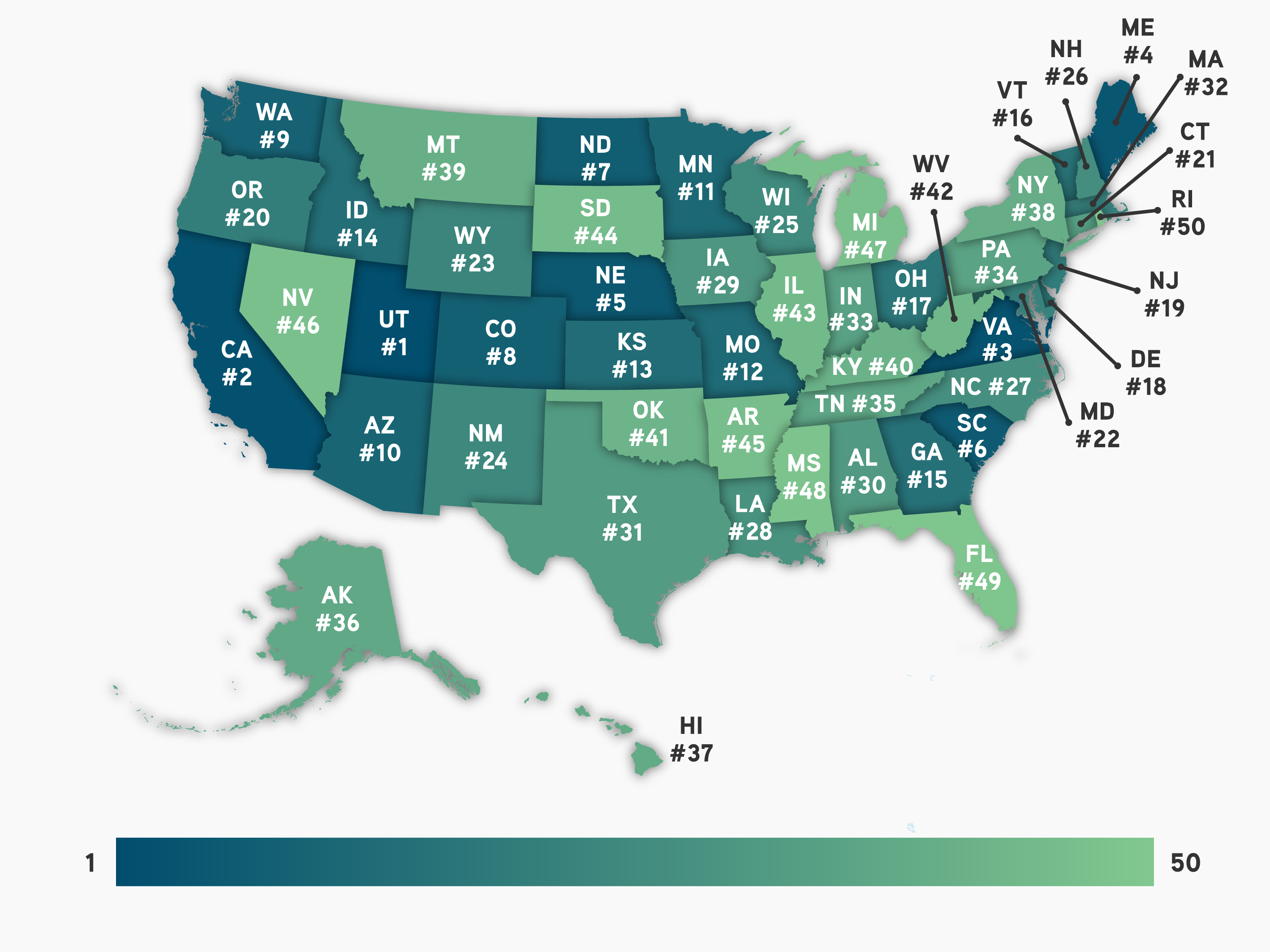 The Best and Worst Drivers by State - 2016 | QuoteWizard