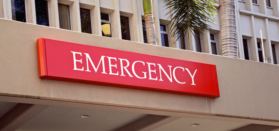 emergency room hospital entrance