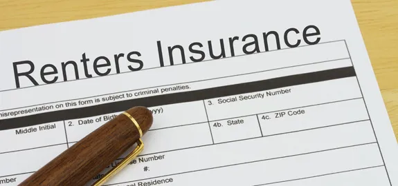 renters insurance application form