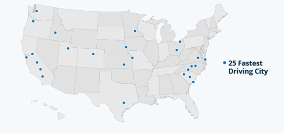 Need for Speed: America’s Fastest Driving Cities
