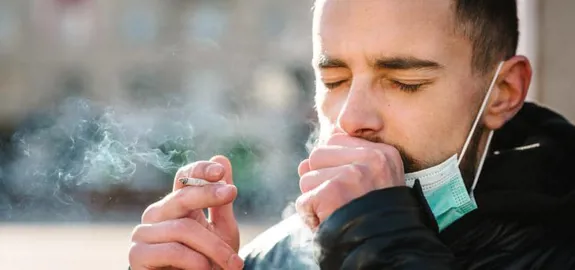 Smoking associated with high risk of COVID-19