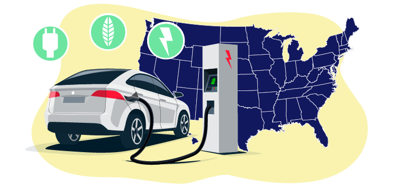 Top States for Electric Vehicles