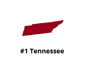 Image of #1 state Tennessee ranking worst for accident